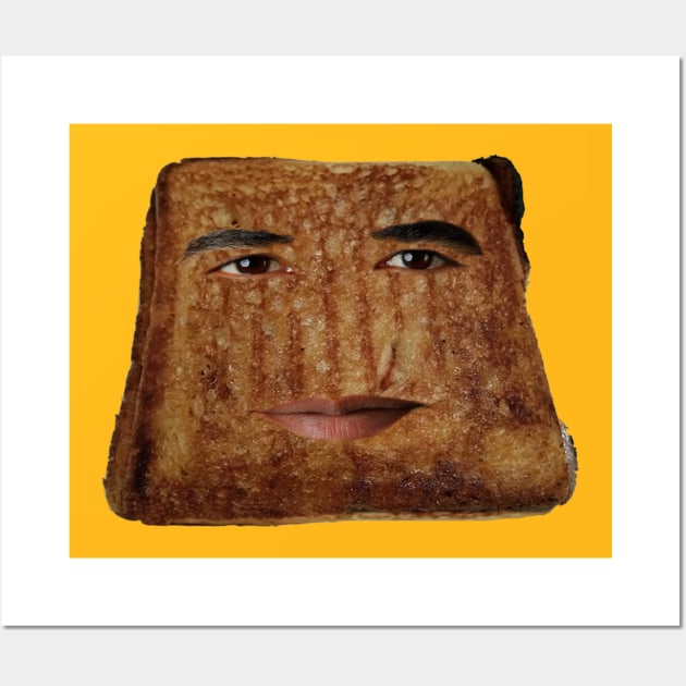 Grilled Cheese Obama Sandwich Wall Art by Borg219467